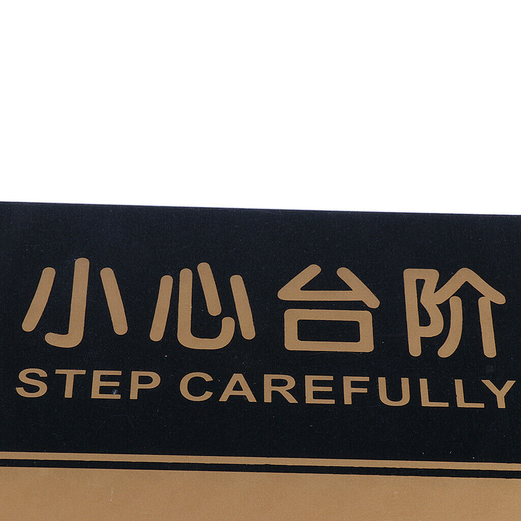 Notice Sign Step Carefully Sign for Schools, Retaurants Other Public