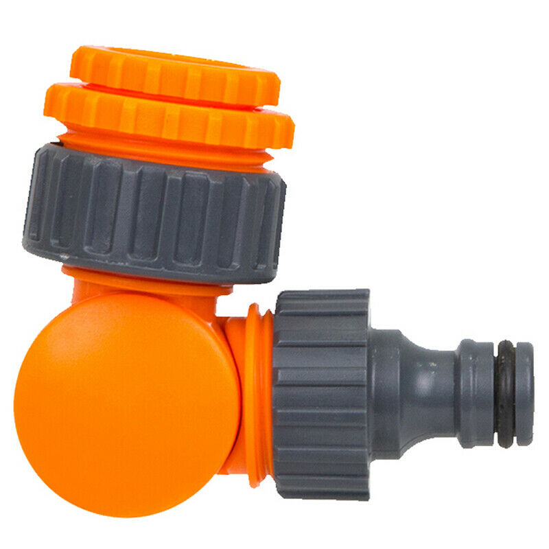 Quick Connector Rotatable Water Tap Splitter Water Control Valve 1/2" 3/4.l8