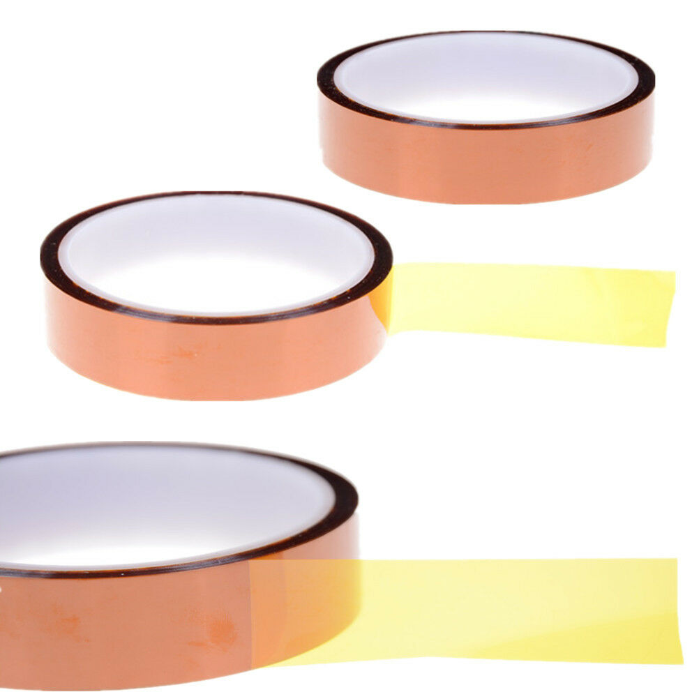 Hot 20mm*30m Tawny Heat Resistant High Temperature Polyimide Adhesive Tap.l8