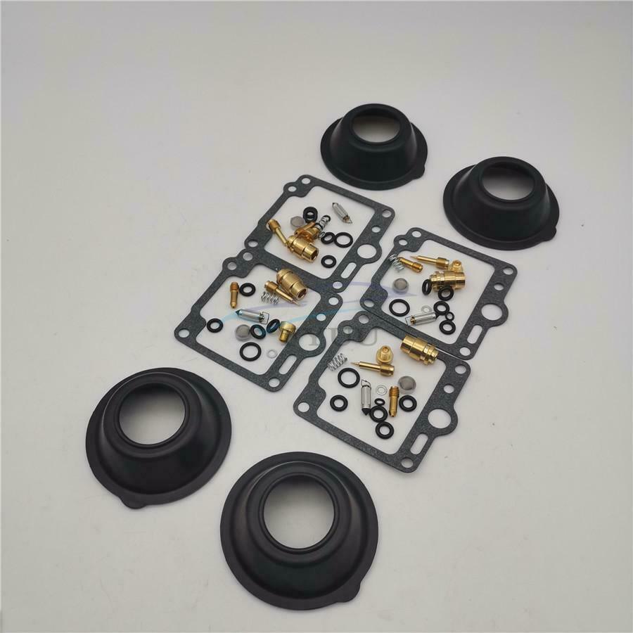 4 Sets Carburetor Repair Kit W/ Diaphragm For YAMAHA XJ700X XJ 700 XJ700 X