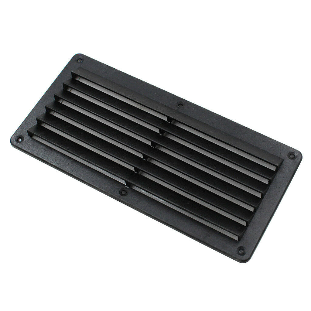 3pcs Boat RV Louvered Ceiling Wall Vent Air Outlet Exhaust Cover Marine Door