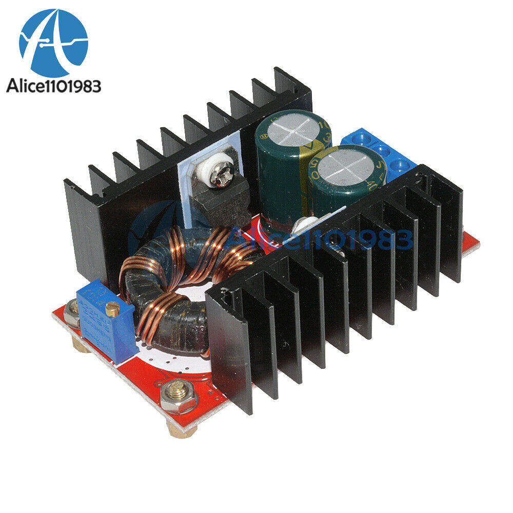 2PCS 150W DC-DC Boost Converter 10V-32V to 12-35V 6A Step Up Power supply Module