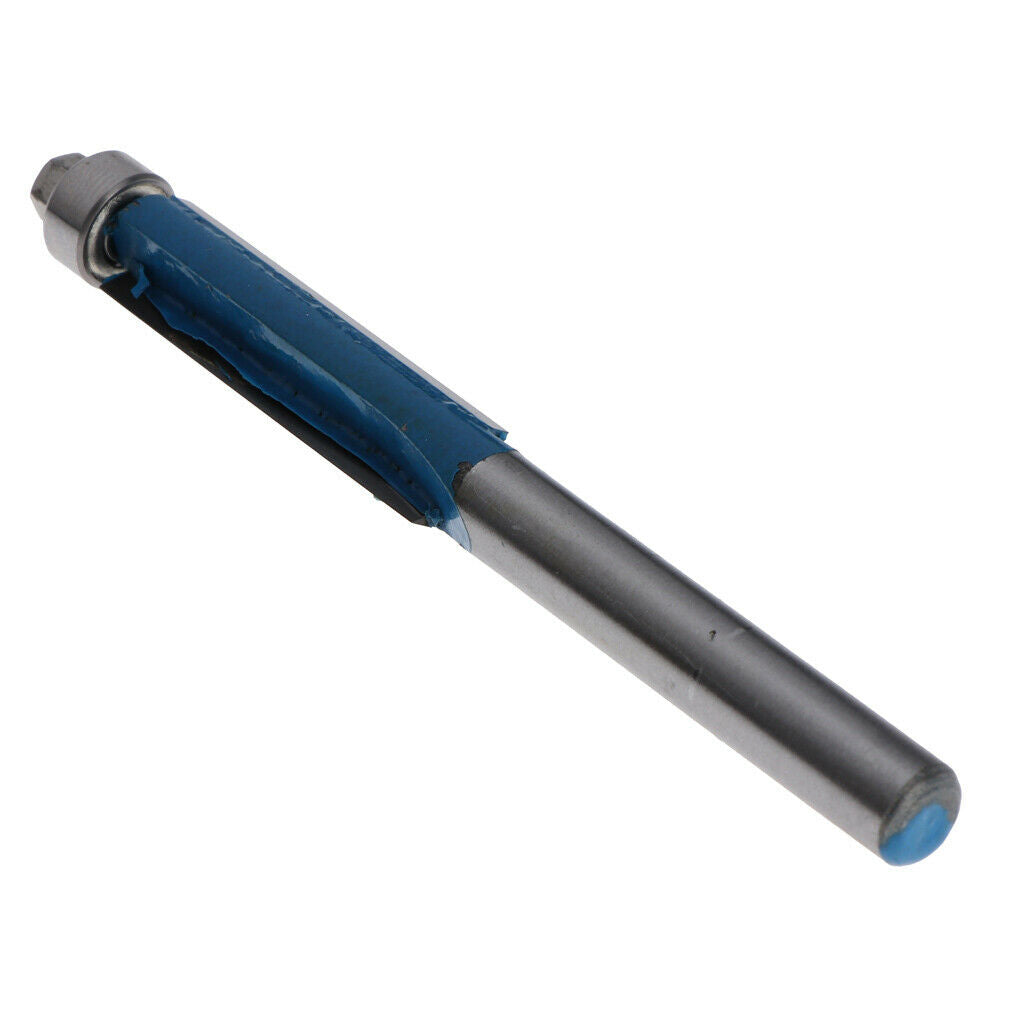 Alloy Flush Straight Router Bit Woodworking Milling Cutter Set