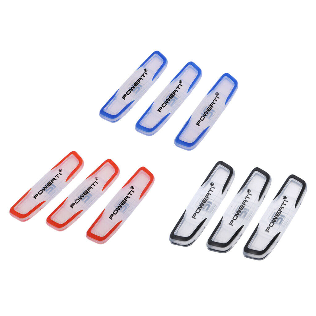 9Pcs Durable Long Silicone Tennis Racquet Vibration Dampeners Shock Absorber