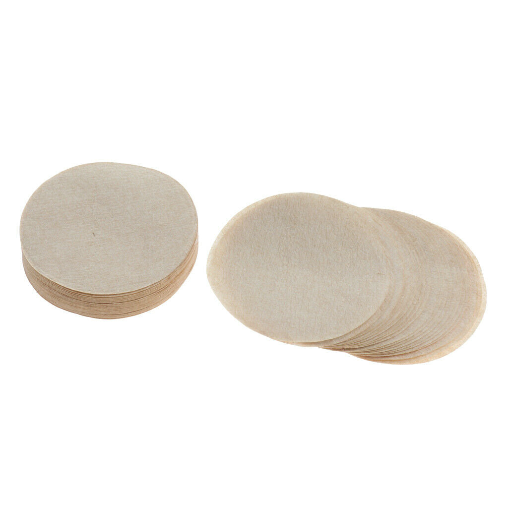 100pcs Unbleached Coffee Filter Paper For Vietnamese Mocha Coffee Maker