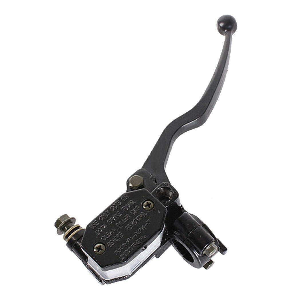2pcs Kits Black Brake Master Cylinder With Lever Motorcycle Accessories