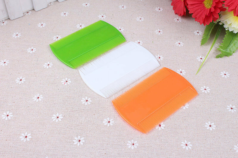 3PCS Double Sided Durable For Head Lice Detection Comb Pet Dog Flea
