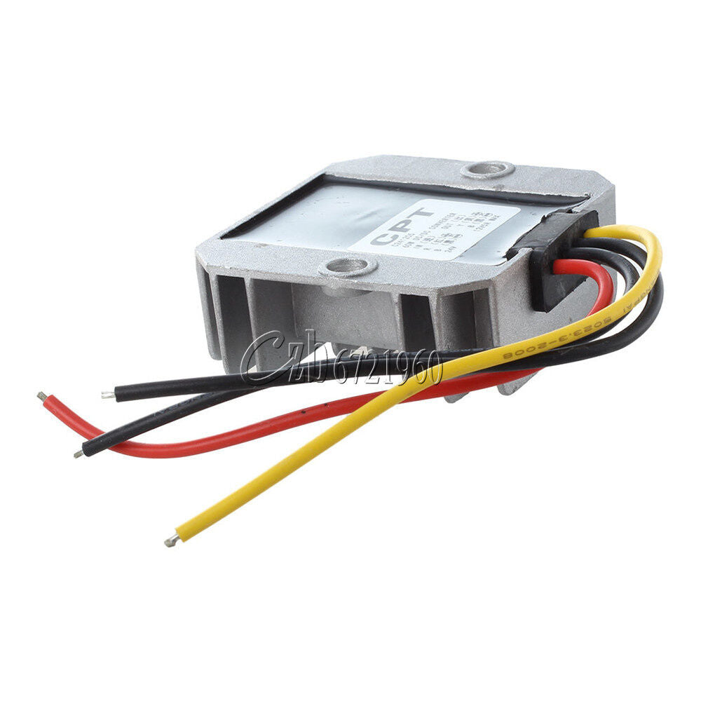 DC/DC Voltage Converter Regulator 24V Step Down to 12V 5A Waterproof Adapter