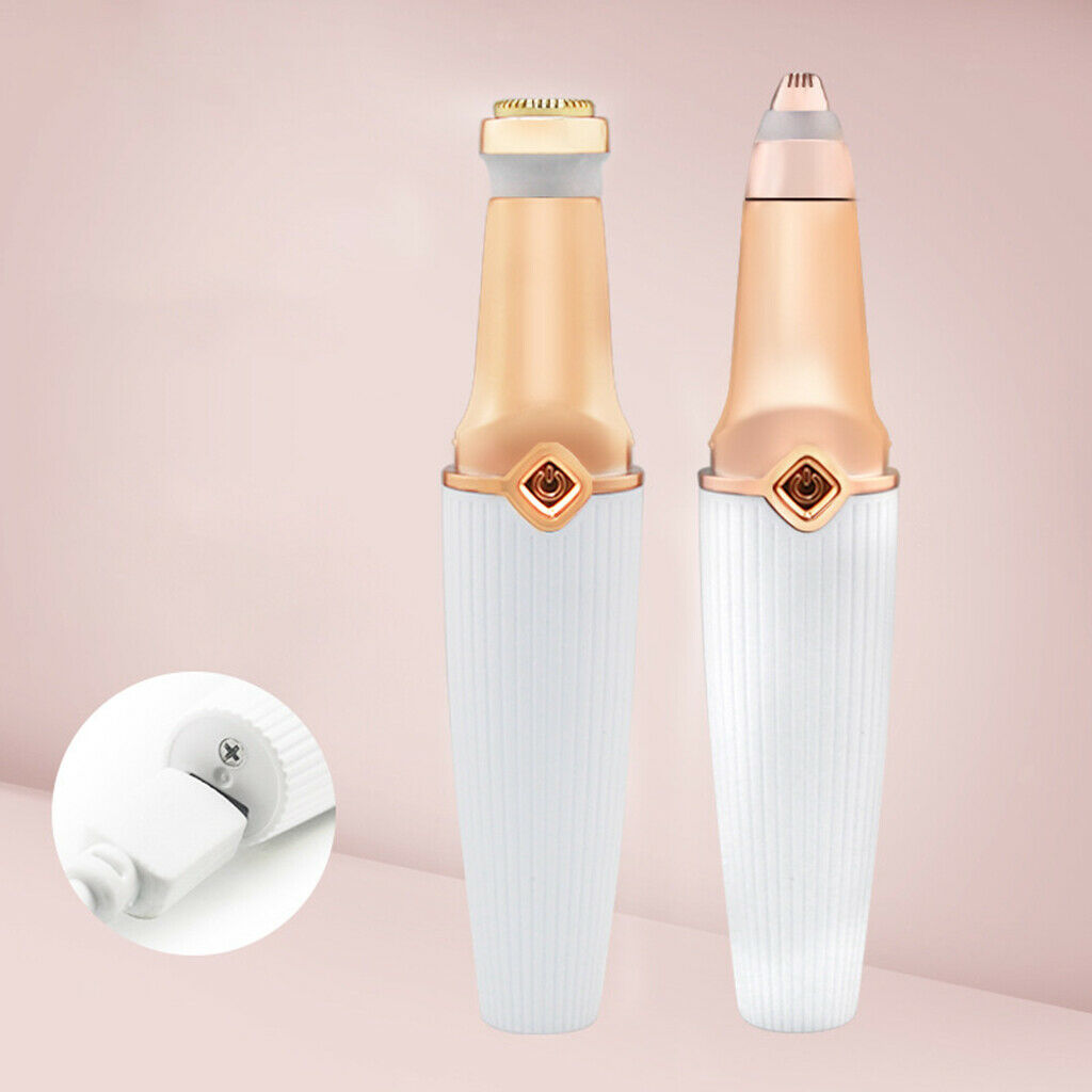 Eyebrow Trimmer for Women Facial Hair Remover Chin Neck Upper-Lip Peach-Fuzz