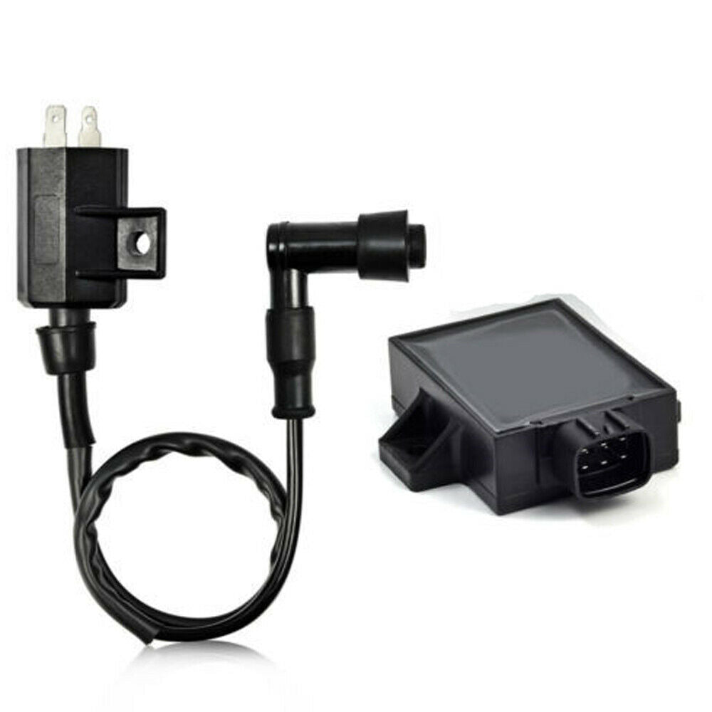 Ignition Coil + CDI Box Module Unit For Kawasaki Bayou 220 KLF220A 250 KLF250A
