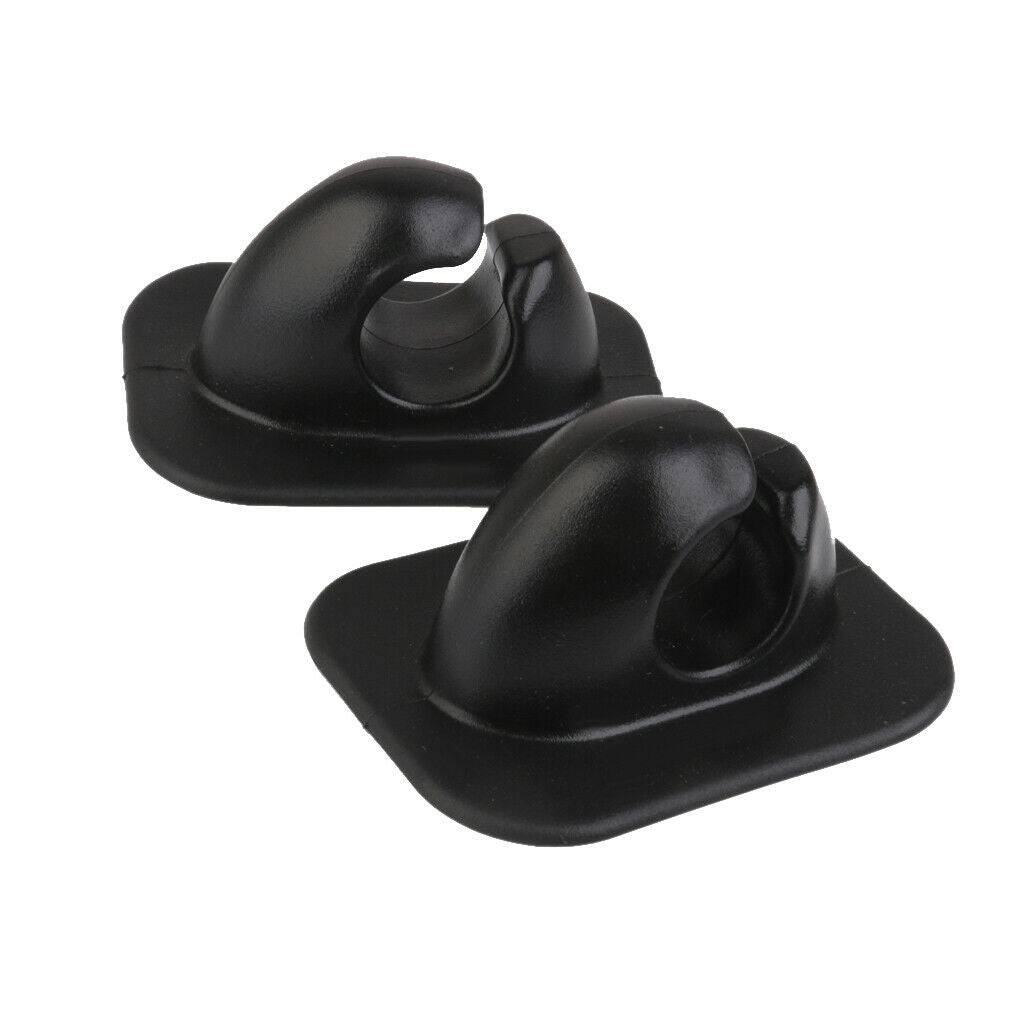 2Pcs PVC Paddle Hooks Holder For Fishing Boat