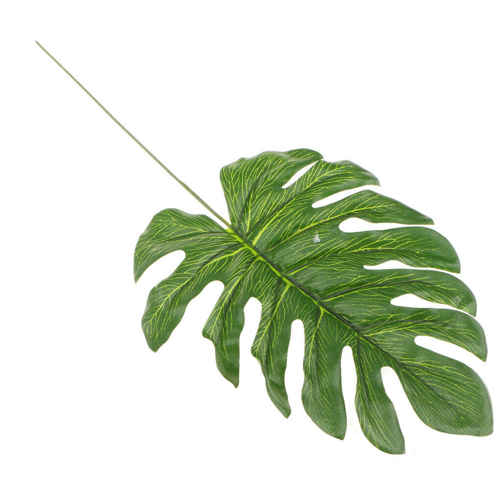 7Pcs Artificial Ivy Vines Green Plants Filler Deco+Monstera Leaves