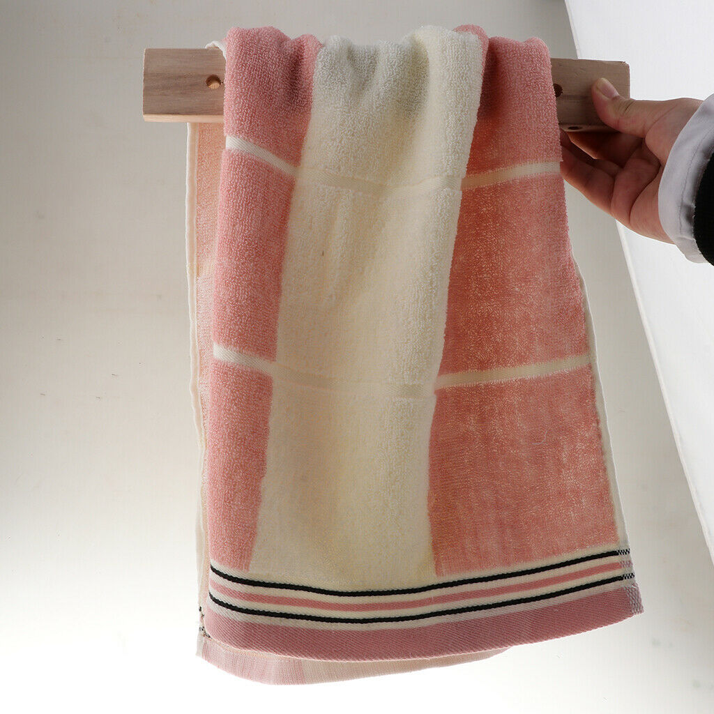100% Cotton Absorption Water Face Cloth High Quality Bathroom Towel Pink