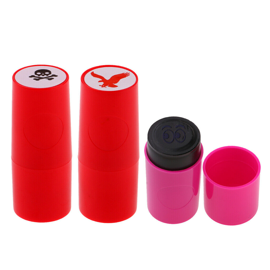 Pack of 3 Quick-dry Golf Ball Stamper Long Lasting Golfer Marker Seal Gift