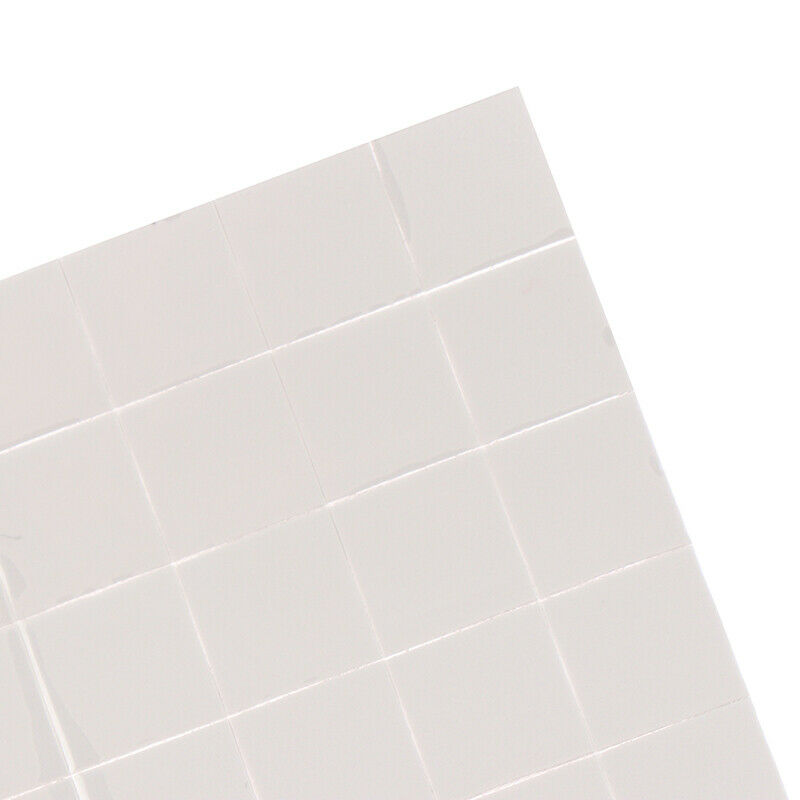 100x 10mm*10mm*0.5mm GPU CPU Heatsink Cooling Conductive Silicone Thermal.l8