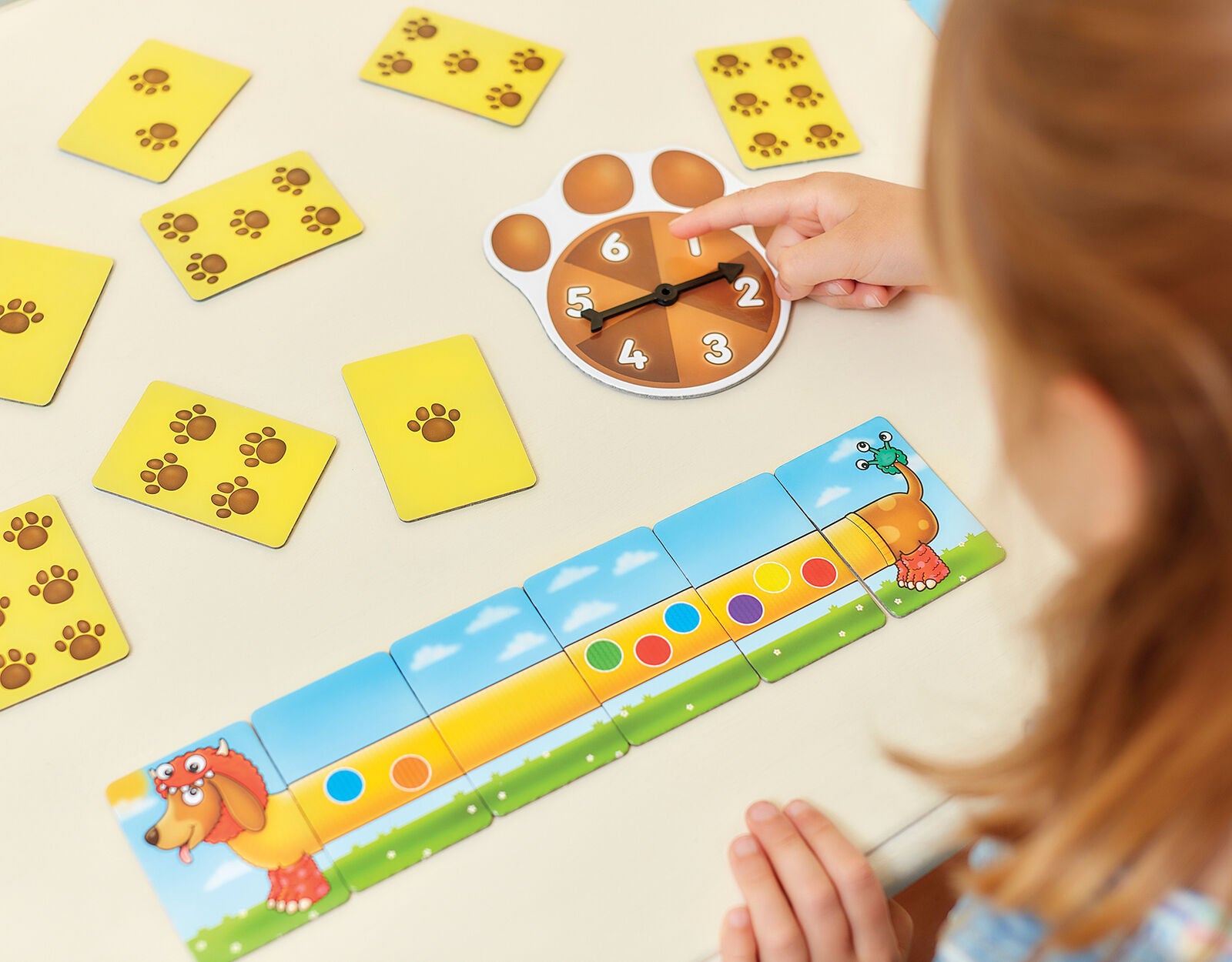 Orchard Toys 104 Spotty Sausage Dogs Match & Counting Game Family Children 4+