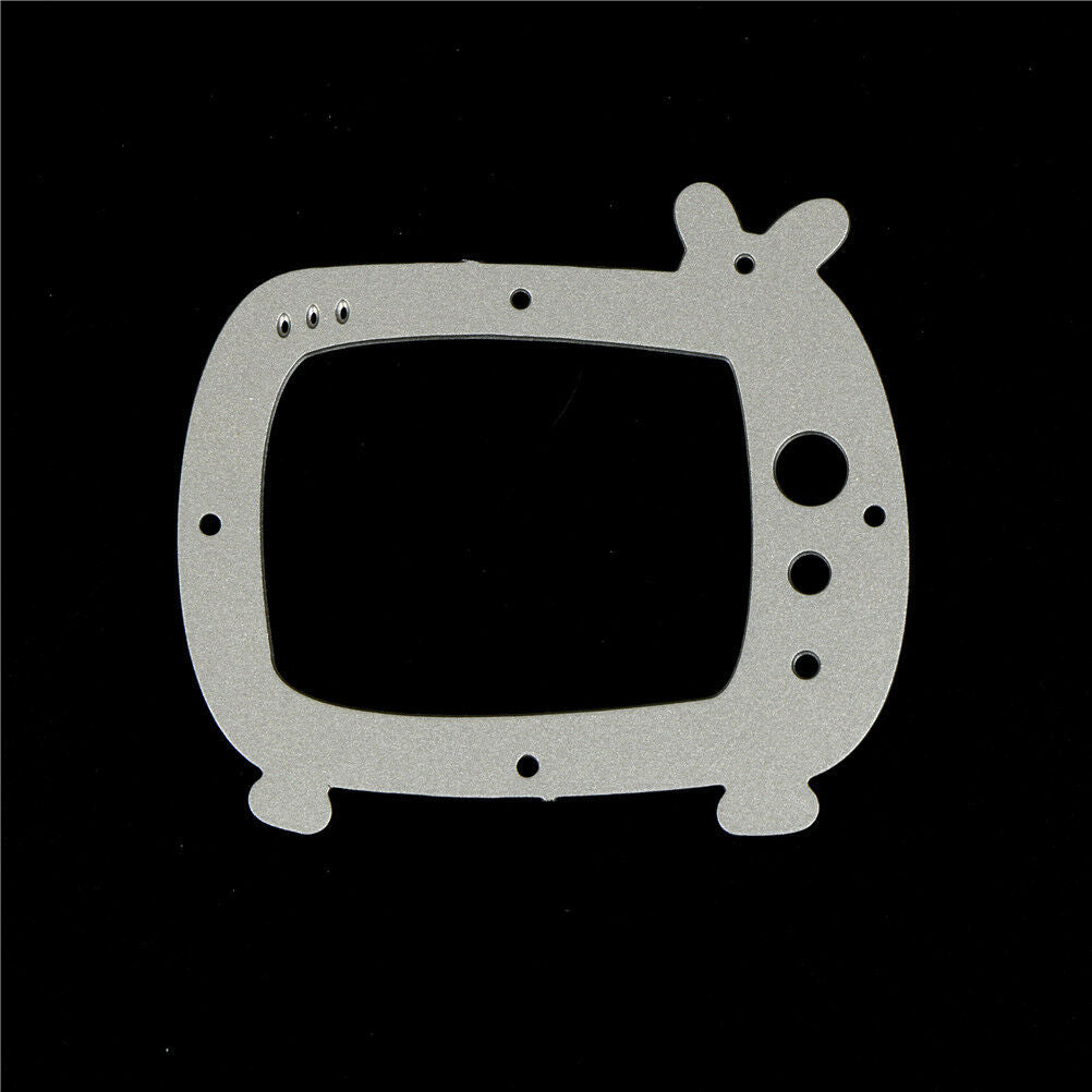 Delicate Television Framed Cutting Dies For Scrapbooking Card Craft Deco.l8