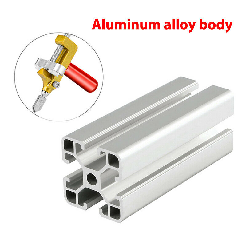 Professional Handheld oil-filled diamond glass tile cutter Function 2 in 1 To KX