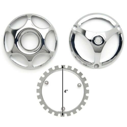 Round Horn Cover Fit For Yamaha V-Star Vstar 650 1100 Classic Custom Silverado