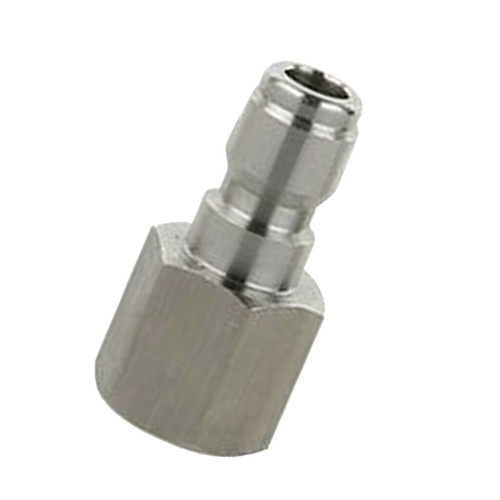 Set of 2 Hose Quick Adaptor Heavy Duty Durable 1/4in for Pressure Washer
