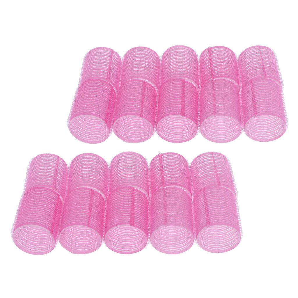 20pcs Hair Rollers Self Grip Cling Curler For Curly Straight Long Wavy Hair