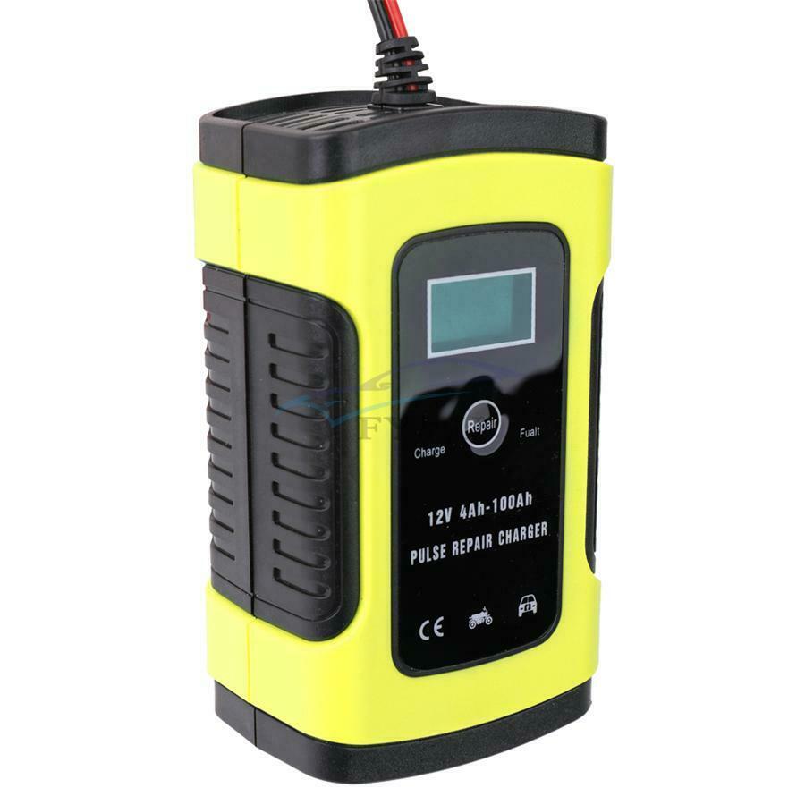1 Piece DC 12V 5-6A 3-Stage Automatic Switchmode Pulse Repair Battery Charger