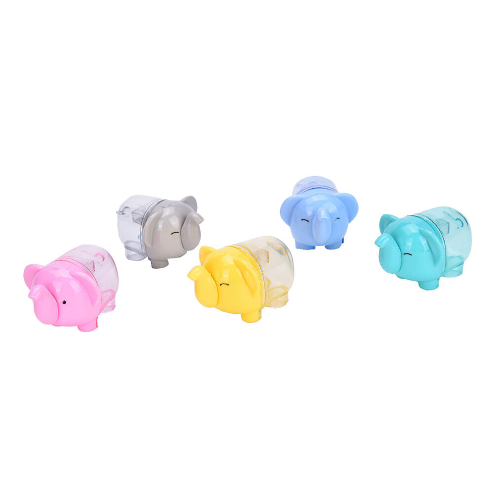 1Pcs Cute Lovely Elephant Pencil Sharpener School Kids Favorite School Of.l8