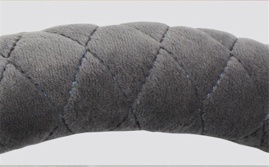 Soft Short Plush Steering Wheel Cover 38cm Universal Car Truck Pickup Antiskid