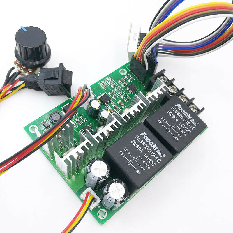 Dc Motor Digital Display Pwm Speed Controller Brush Motor Adjustable12V24V36V48V