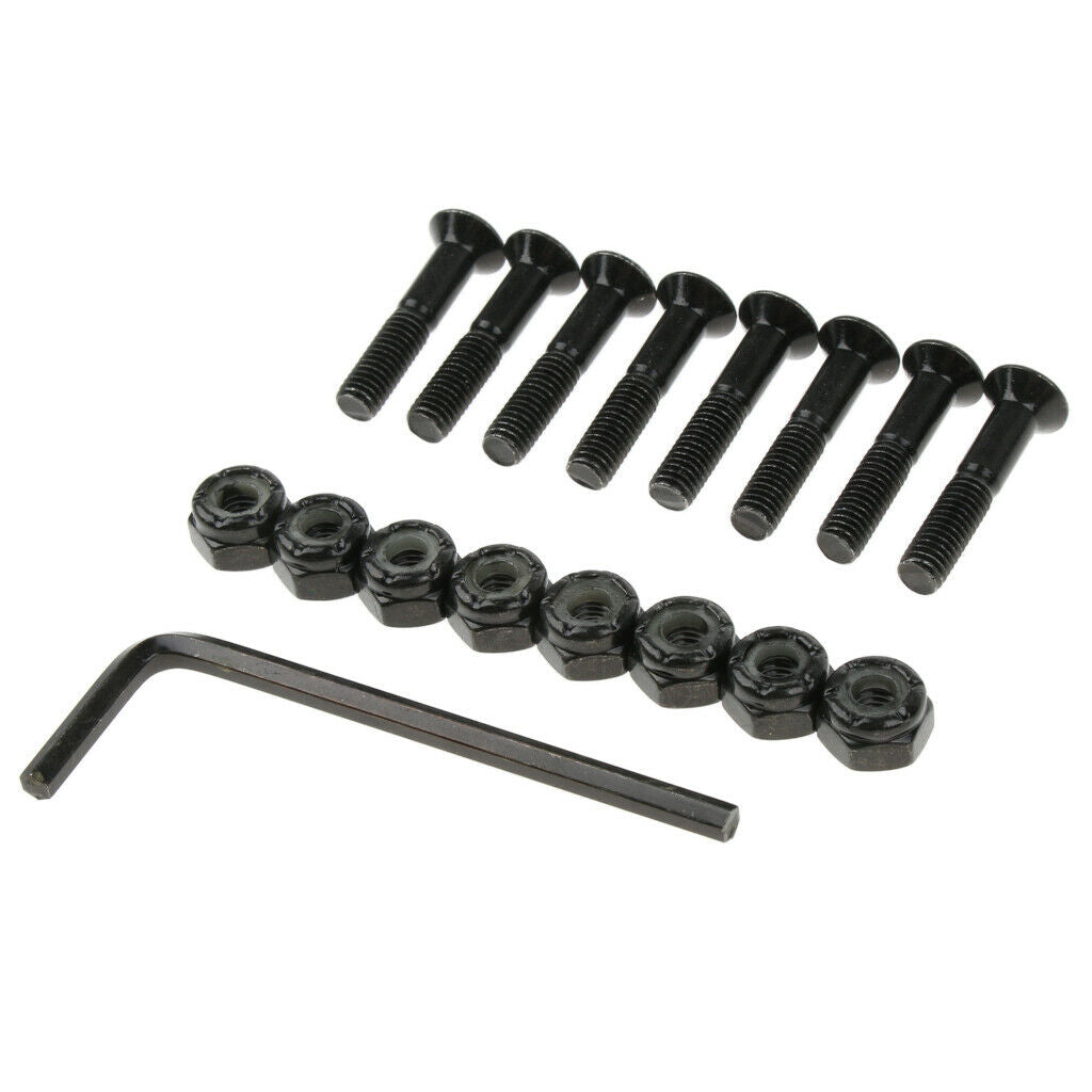Longboard Skateboards Cruiser Hardware Screws Bolts with Hex Tool Style 1
