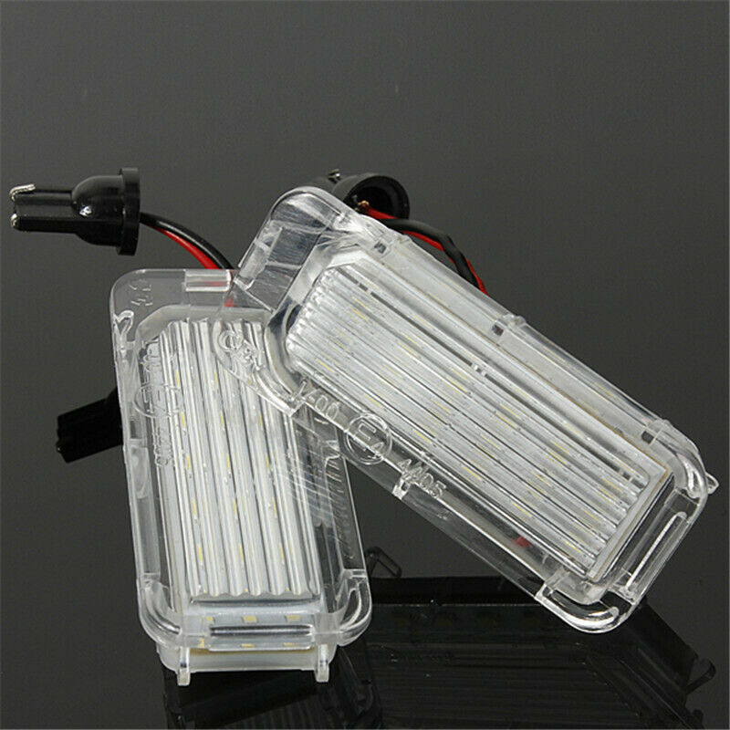 2Pcs 12V LED License Plate Light Number Plate Lamp For Ford/Fiesta/Focus/Kuga