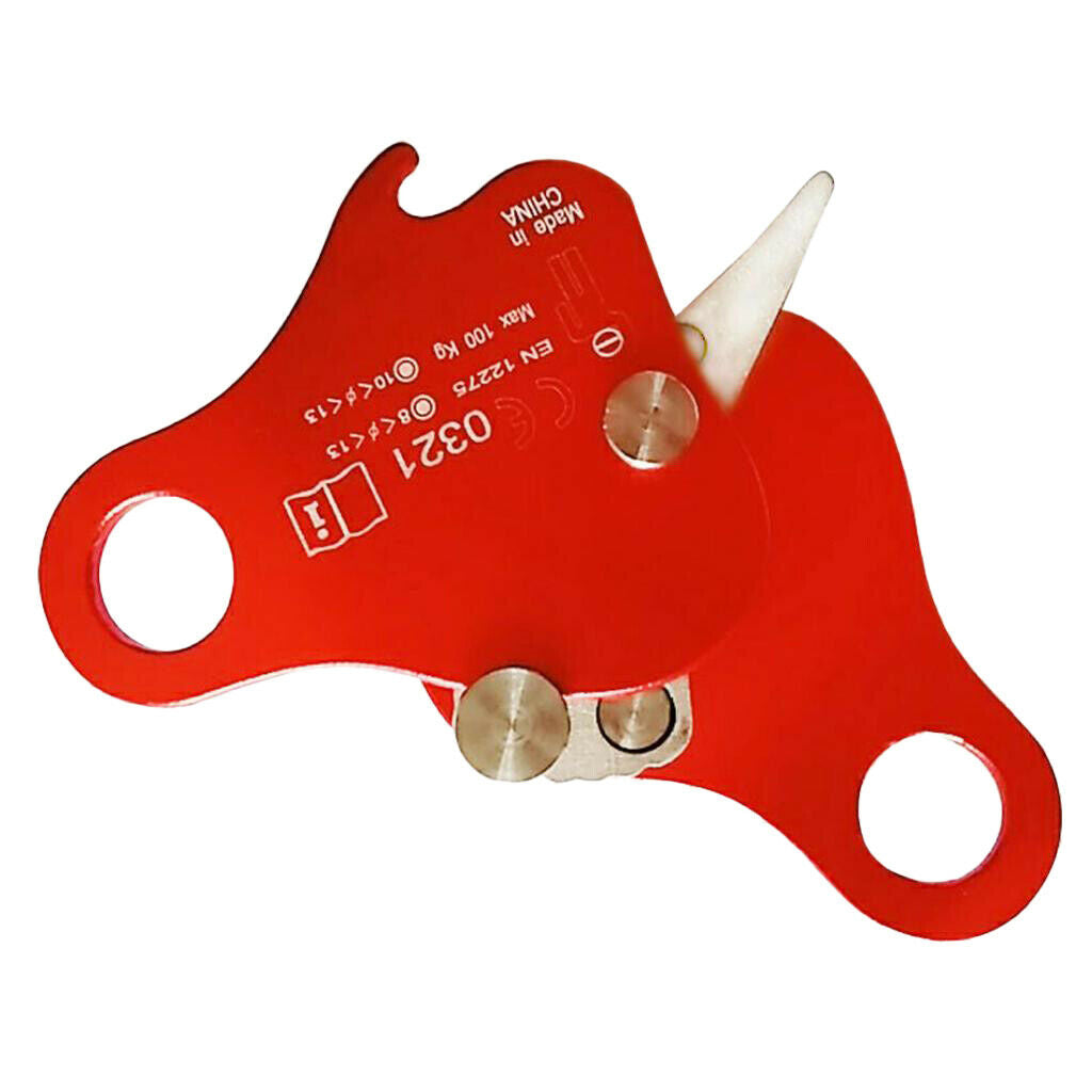 Outdoor Climbing Arborist Mountaineering Gear Rope Grab for 10-13mm Rope