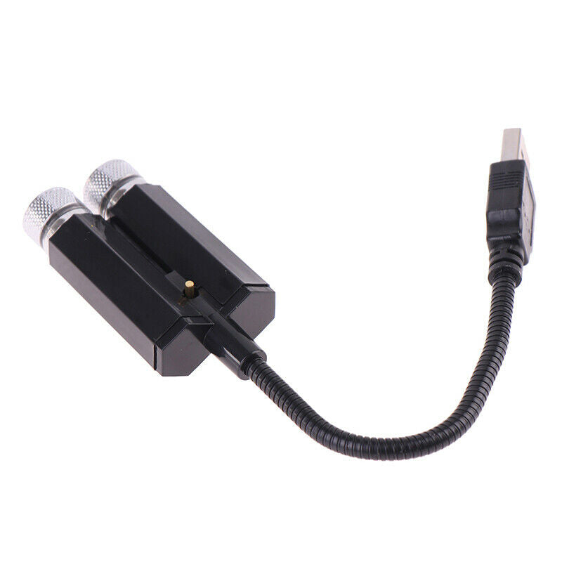 USB Auto Decoration Night Galaxy Lamp Car Roof Star Light Interior MiniBDAU