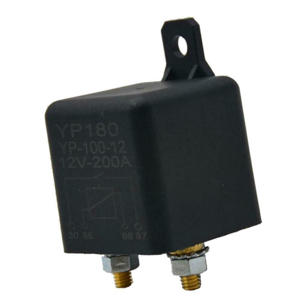 1 Pack 12V DC 200A Car Relay Truck Motor Continuous Automotive Switch NEW
