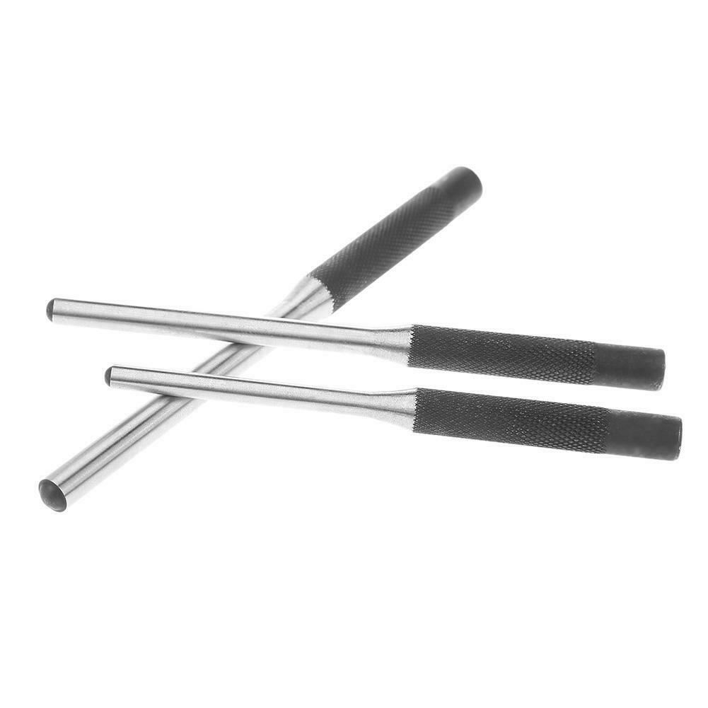 9pcs Multi Size Round Head Pins Set Punch 40CR Steel Grip Roll Pins Punch Tool