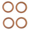 10x Exhaust Muffler Pipe Gaskets for 49 50 110 150cc Gy6 Moped Scooter ATV