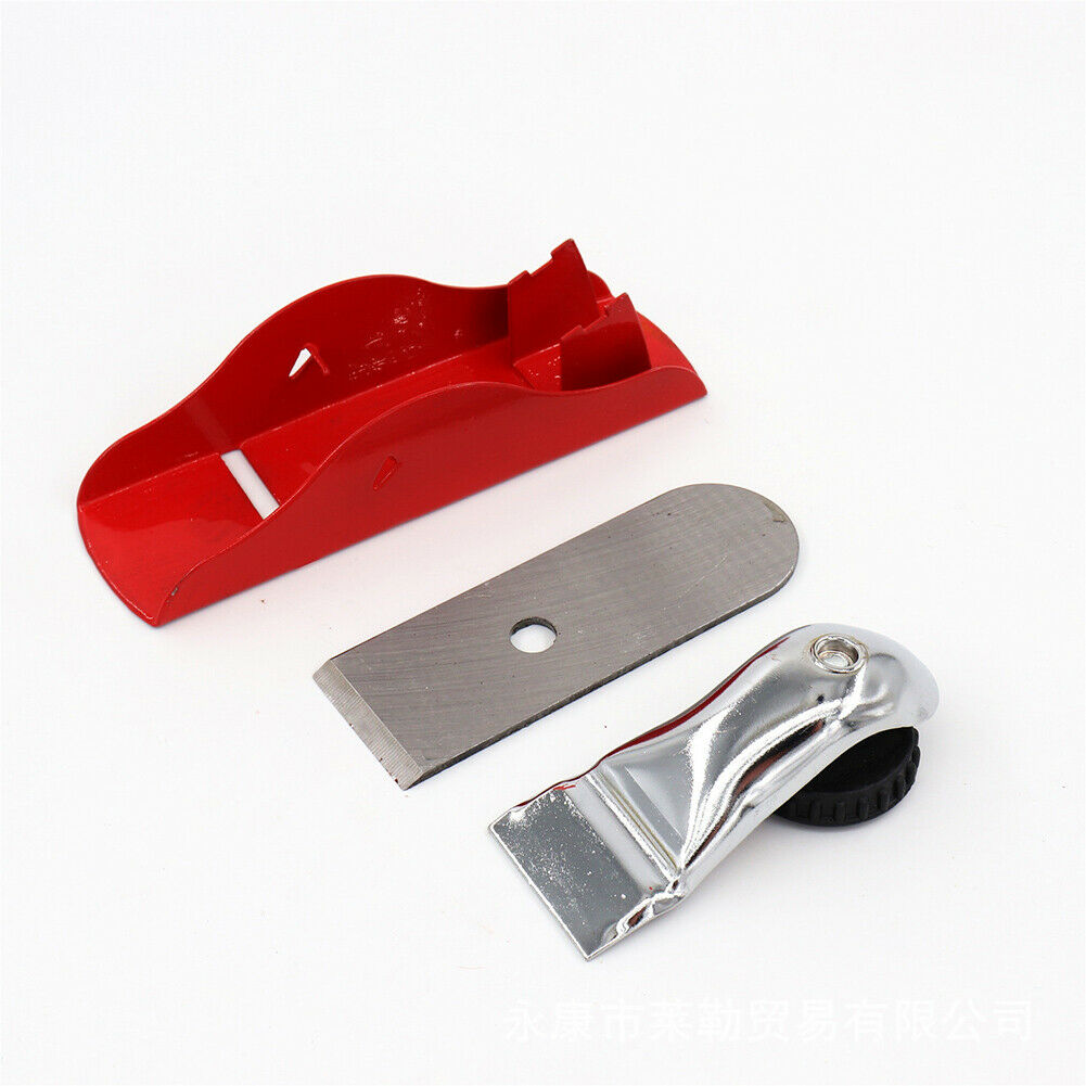Portable Mini Deburring Hand Planer Pocket Plane Wood Cutting Trimming Tool @