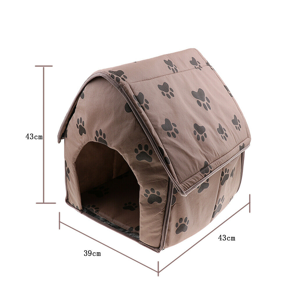 Portable Pet Dog Cat Puppy Soft House Bed Cat