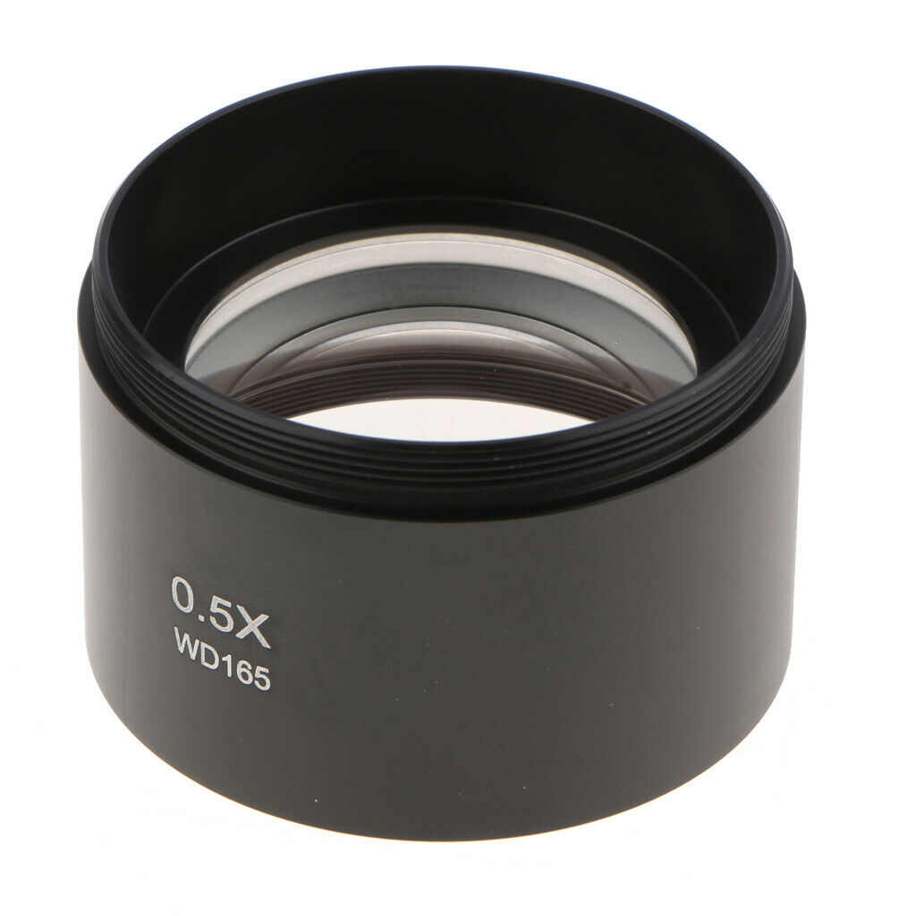 0.5X Auxiliary Objective Lens for Stereo Microscope Working Distance 165mm