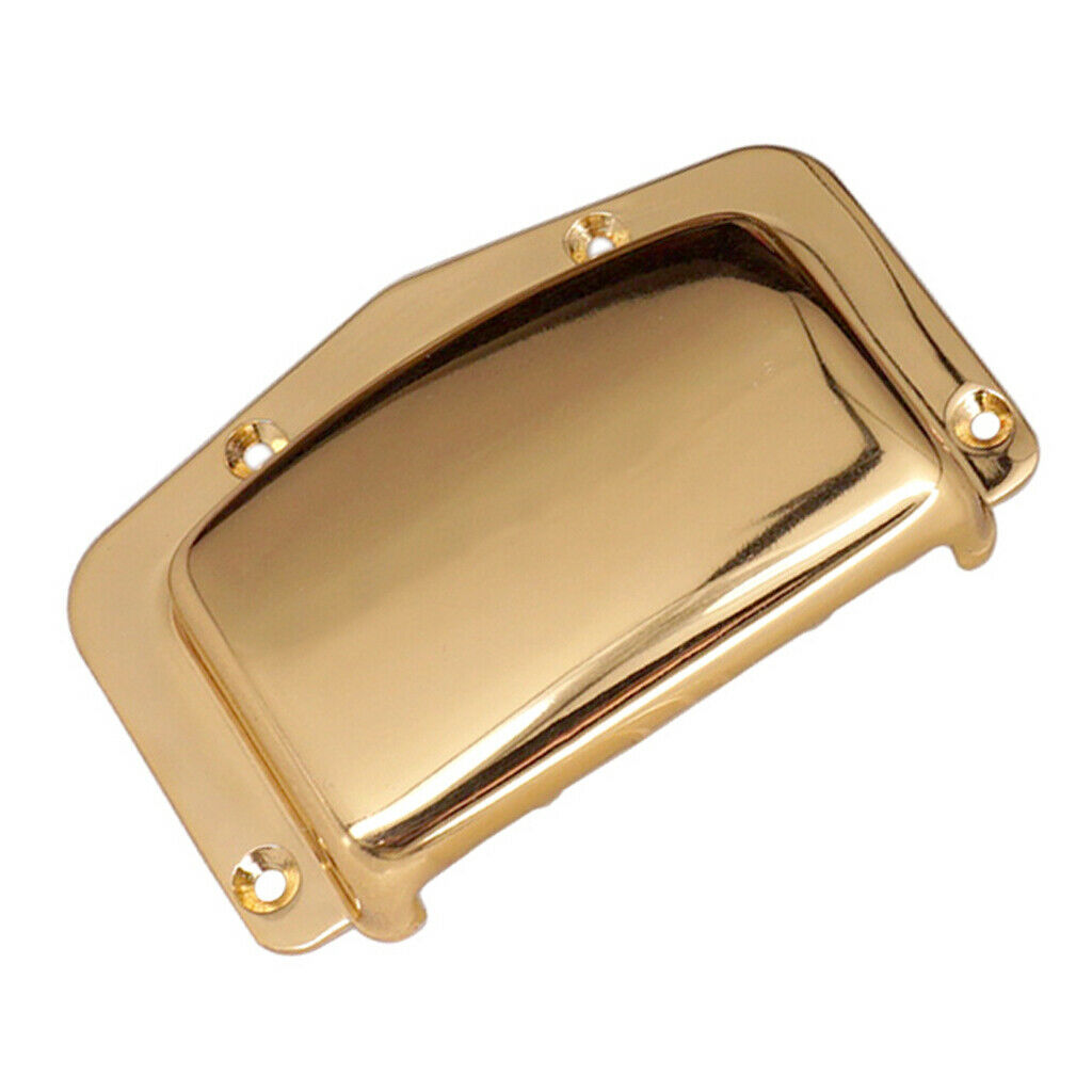 Adjustable Fixed Bridge Tailpiece and Cover for 6 String Electric Guitar