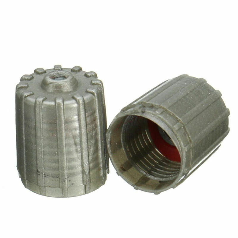 50PCS Plastic Gray TPMS Tire Tyre Valve Stem Caps Cover Kit Car Truck Motorcycle