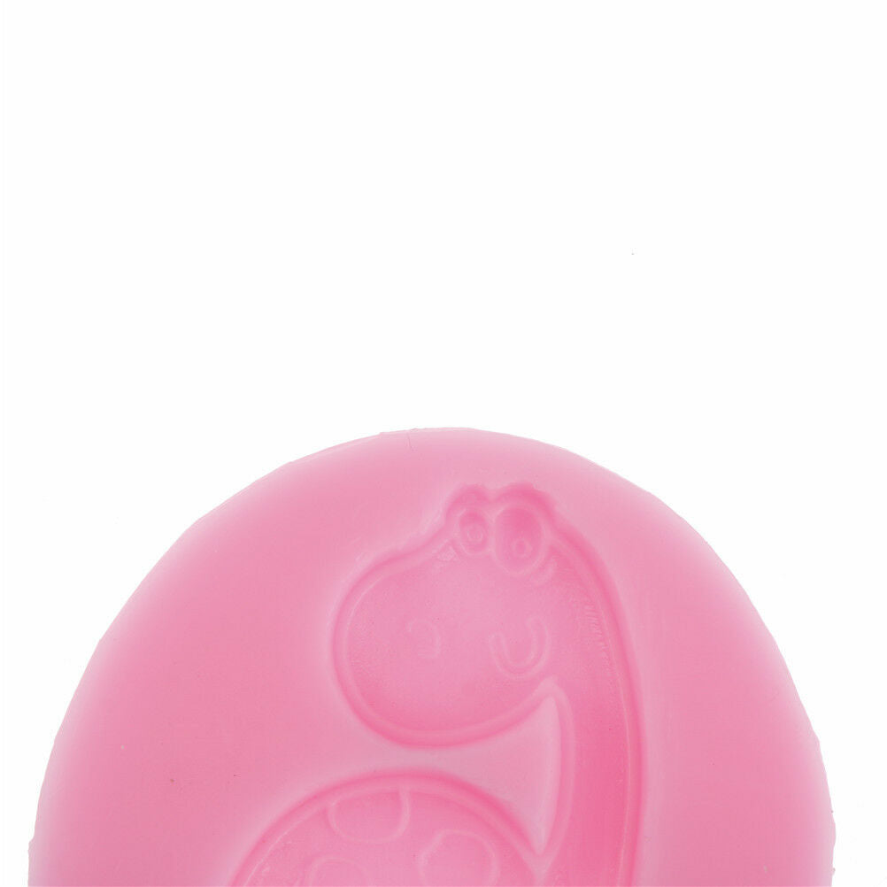 Lovely Dinosaur Sjfaped DIY Handmade Fondant Mold Cjfocolate Soap Cake To.l8