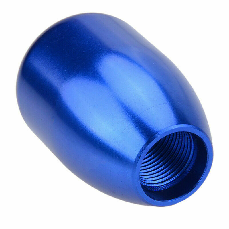 Universal 5Speed Car Manual Aluminum Shift Knob Gear Shifter Lever Handle Blue