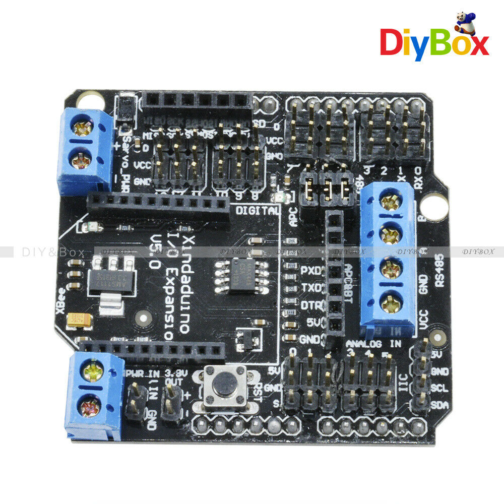Expansion Shield V5.0 Xbee Bluetooth SRS485 RS485/APC220 I/O Sensor For Arduino