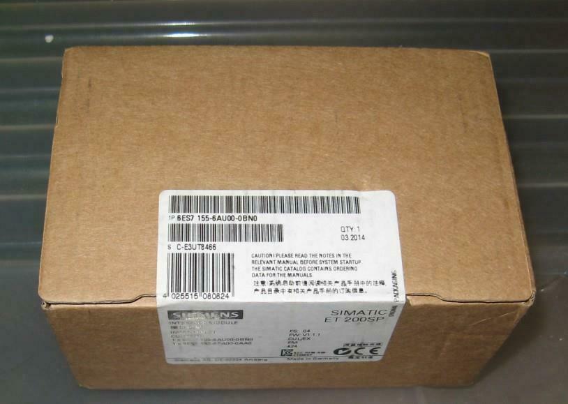 New Siemens 6ES7155-6AU00-0BN0 ET200SP interface module One year warranty