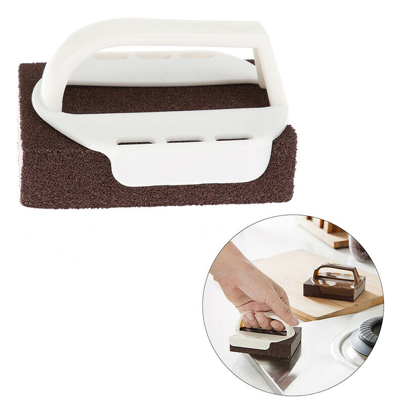 Emery Sponge Nano Pot Brush For Removing Rust KitchenTool Sponge Cleaning Br DF