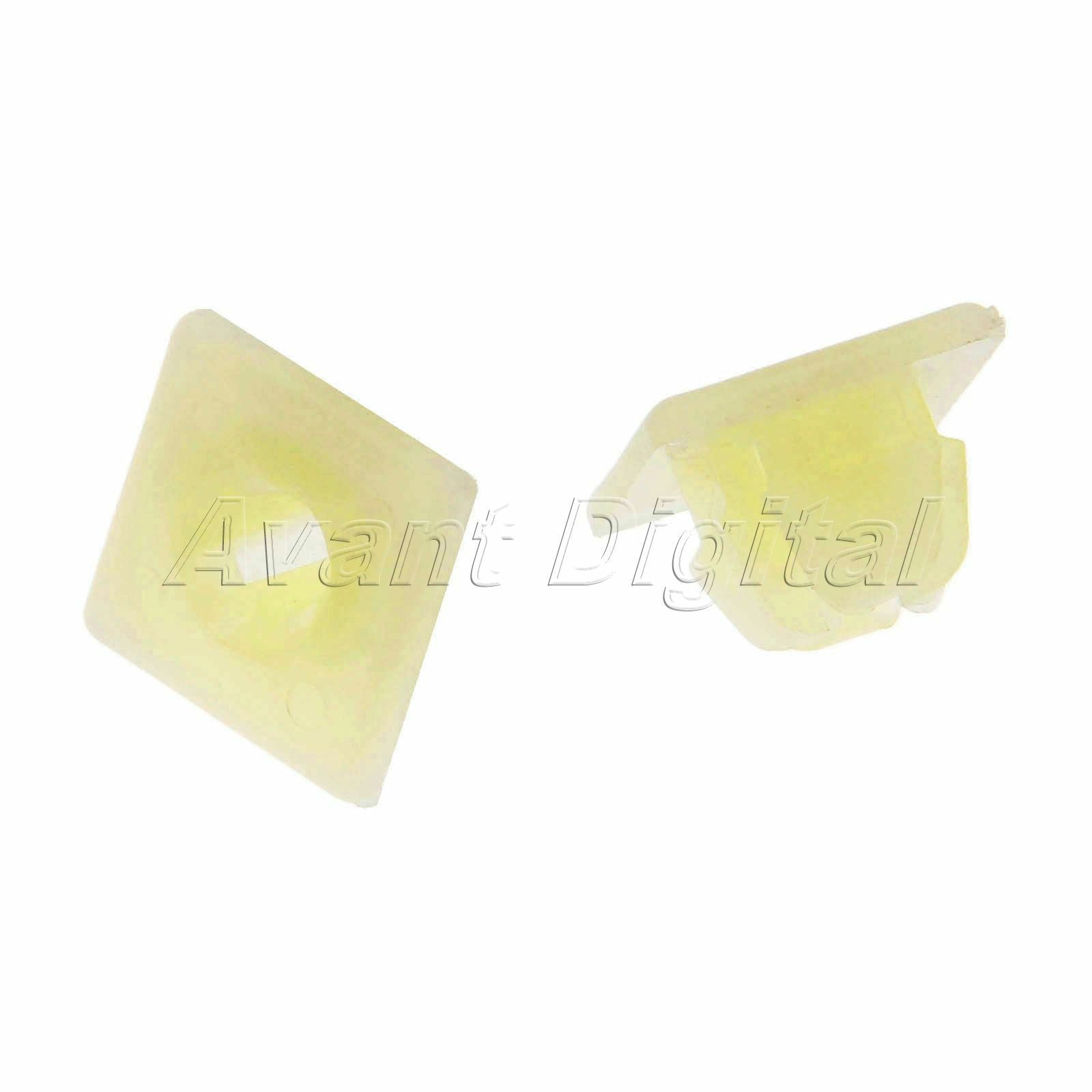 50PC Bumper License Plate Nut Bracket Clip For GM 4755299 3907444 A11719 A8435