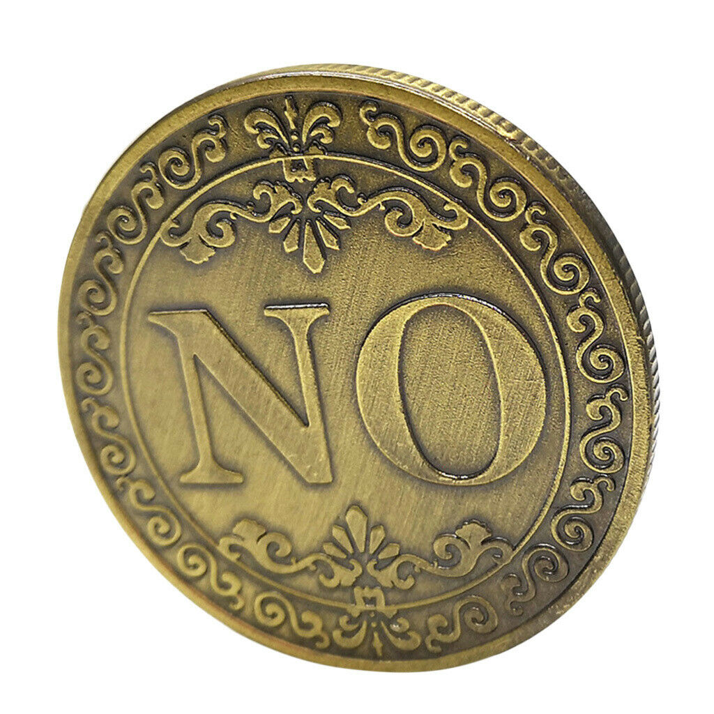 Yes / No Bronze Decision Commemorative Coin Gift Collection