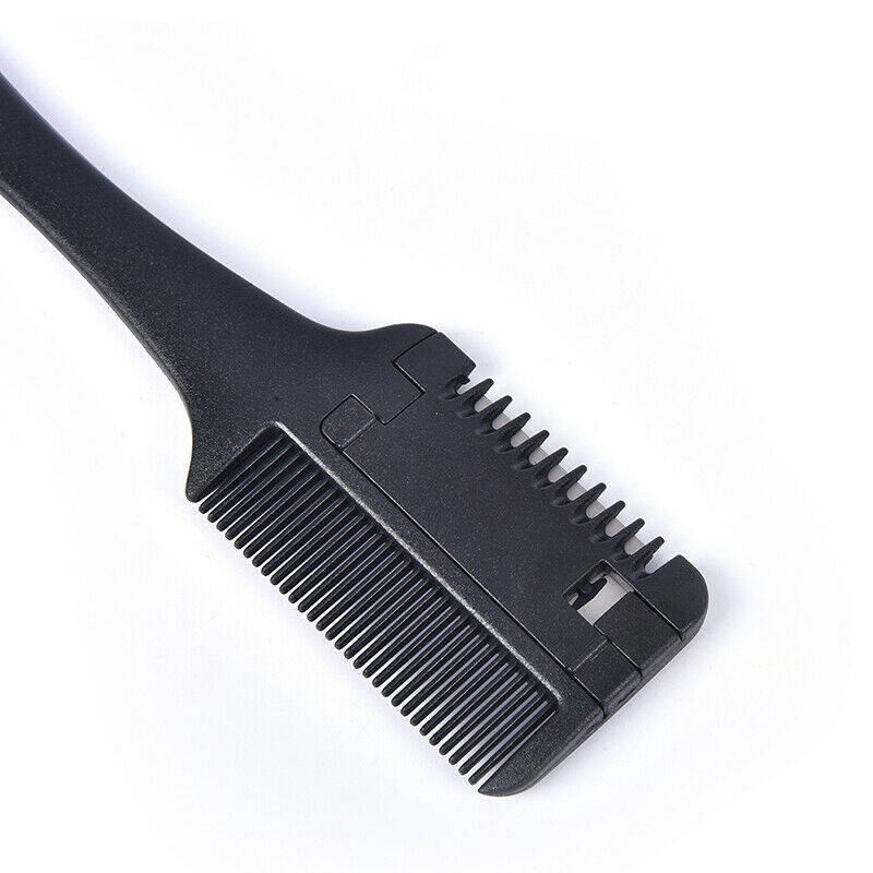 Double Sides Hair Razor Comb Hair Cutting Thinning Trimmer with Blad.l8