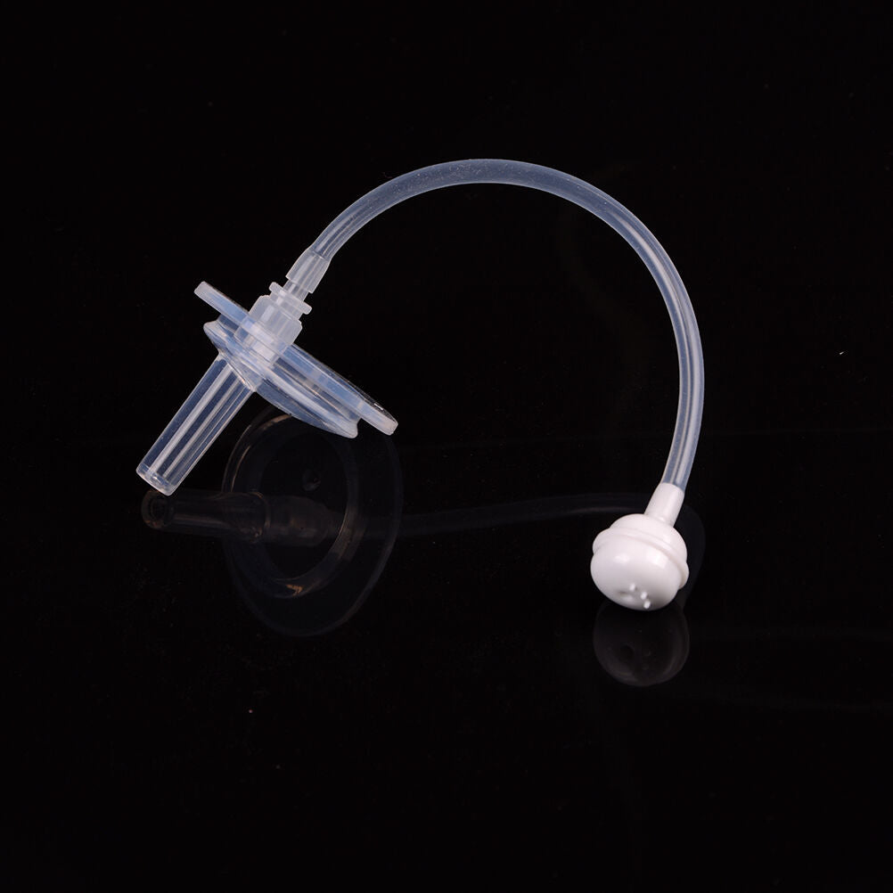 Newborn Baby Bottle Wide Mouth Feeder Milk Bottle Flexible Rotatable Stra.l8